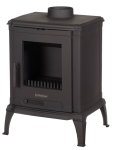Krbová kamna NORDflam ADRIA, 7 kW, černá