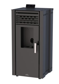 Peletová kamna Bronpi EVA, 13 kW, černá