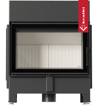 KRATKI krbová vložka ZIBI ECO 9,9 kW, samozavírací dvířka