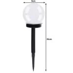 Solární zahradní lampa GARDLOV koule sada 6 ks, 23562