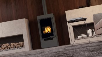 HS FLAMINGO krbová kamna DELUXE SINGA - černá