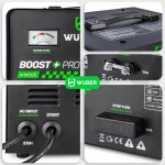 Autonabíječka s funkcí startování WUBER W14005, 12/24 V, 40 A