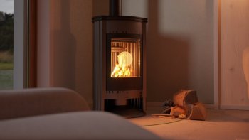 HS FLAMINGO krbová kamna MASTERFLAMME Medie I - šedá