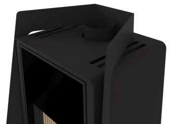 HS FLAMINGO krbová kamna DELUXE ISLAND - černá