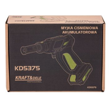 Kraft&Dele KD5375 AKU tlaková myčka 21V 3000 mAh