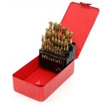 Kraft&Dele KD10344 Titanové vrtáky do kovu – sada 29 ks