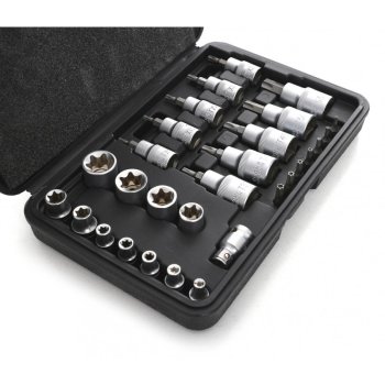 Kraft&Dele KD10242 Sada bitů a nástrčných klíčů Torx 30 ks