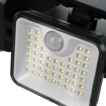 IZOKSIS 24889 Solární 180 LED osvětlení s čidlem pohybu a soumraku