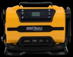Auto kompresor KRAFT&DELE KD3441, 12 V / 230 V, 150 PSI, LED svítilna