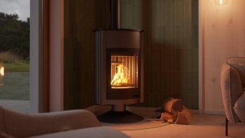 HS FLAMINGO krbová kamna MASTERFLAMME Grande II - šedá