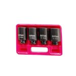Kraft&Dele KD11753 rázové hlavice 1/2" 6-úhlové 4ks
