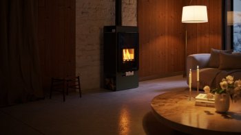 HS FLAMINGO krbová kamna DELUXE SINGA - olivová