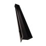 Nordflam krbová mřížka AERO 38x6cm - černá