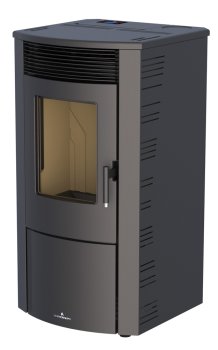 Peletová kamna Bronpi ABRIL-EXTRA, 10,6 kW, černá