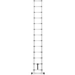 Teleskopický žebřík HIGHER ML-1038P, 1x15, pracovní výška 510 cm