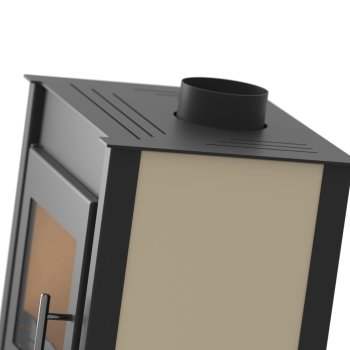 HS FLAMINGO krbová kamna KUALA - krémová