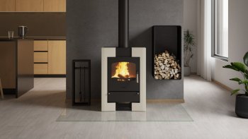 HS FLAMINGO krbová kamna ESPO I - krémová