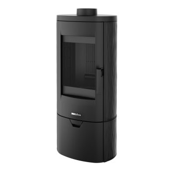 Krbová kamna NORDflam PALERMO, 7,8 kW, černá