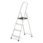 Schůdky pro domácnost HIGHER I-1914, 3+1, pracovní výška 277 cm