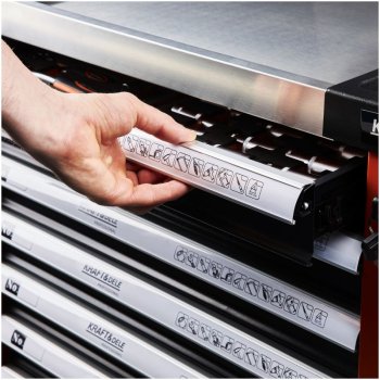 Kraft&Dele KD1067 Dílenský vozík s nářadím 258 ks