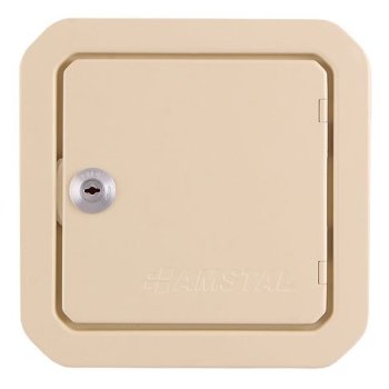 Revizní komínová dvířka 140x140, krémová