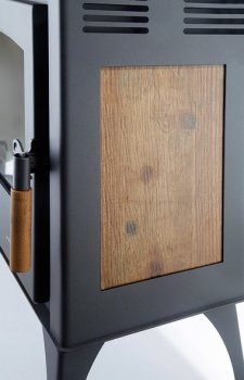 HAAS+SOHN krbová kamna FORESTA - dekor dřeva