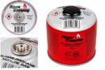 Plynová kartuše Alpen Camping, 300 g, závitový ventil