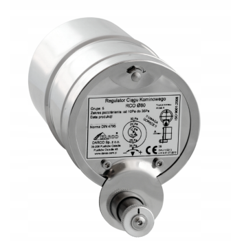 DARCO regulátor komínového tahu s redukcí RCO 80/100