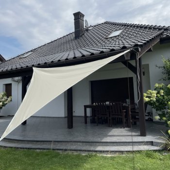 GARDLOV 23146 Stínová plachta 3x3x3 m béžová