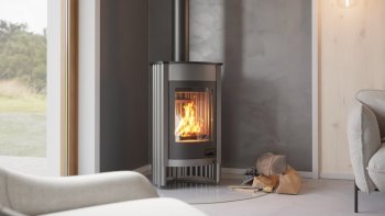 HS FLAMINGO krbová kamna MASTERFLAMME Medie I - šedá