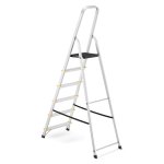 Schůdky pro domácnost HIGHER I-1916, 5+1, pracovní výška 319 cm