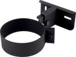 Objímka kouřovodu pro peletová kamna PRODMAX 80 mm, 1,2 mm, černá