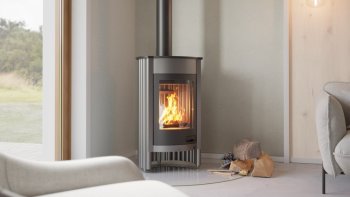 HS FLAMINGO krbová kamna MASTERFLAMME Medie I - šedá