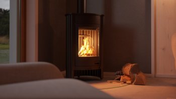 HS FLAMINGO krbová kamna MASTERFLAMME Medie I - černá