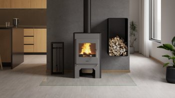 HS FLAMINGO krbová kamna ESPO III černá