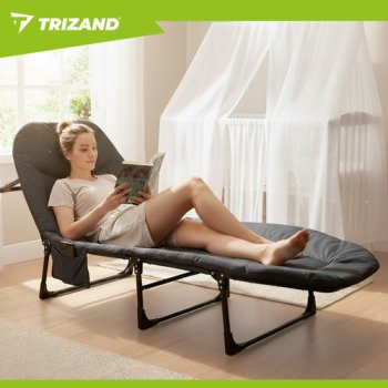 Skládací kempingové lehátko TRIZAND 25380