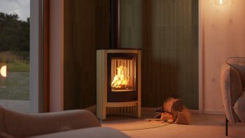 HS FLAMINGO krbová kamna MASTERFLAMME Piccolo I - olivová