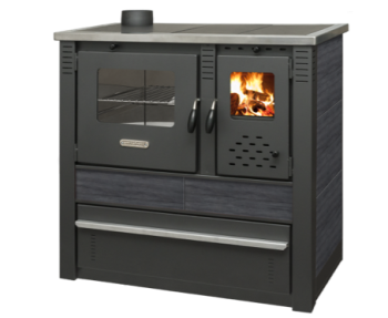 PROTERMO sporák na tuhá paliva PANONIA - L - černý