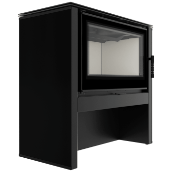 KRATKI krbová kamna JUNO 12 černý