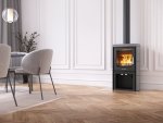 Kachlová kamna NORDflam TROMSO, 5,7 kW, zelená