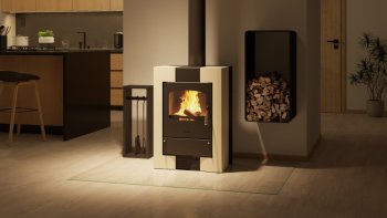 HS FLAMINGO krbová kamna ESPO I - krémová