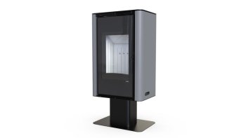 Krbová kamna DEFRO HOME SOLUM TOP - červená