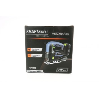 Kraft&Dele KD3402 AKU přímočará pila 21 V 3 Ah