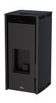 Peletová kamna BRONPI FREE-6, 6 kW, černá