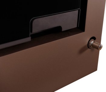 HS FLAMINGO krbová kamna AQUAFLAM VARIO SAPORO 11 kW - hnědá sametová (bez výměníku)