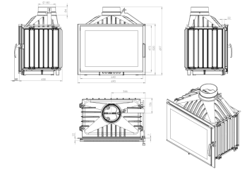 Nordflam krbová vložka ALBER Standard