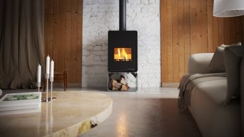 HS FLAMINGO krbová kamna DELUXE PENTAI - šedá