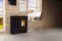Peletová kamna Bronpi LUPE, 8 kW, černá