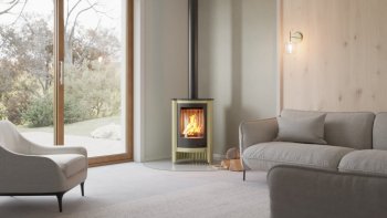 HS FLAMINGO krbová kamna MASTERFLAMME Piccolo I - olivová