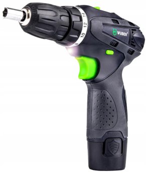 WUBER Aku šroubovák 18V + 2 baterie, nabíječka, příslušenství W52001